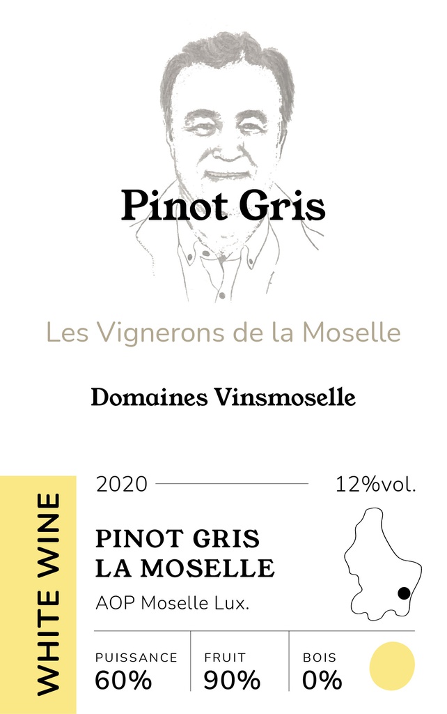 Pinot Gris - Vignerons de Moselle